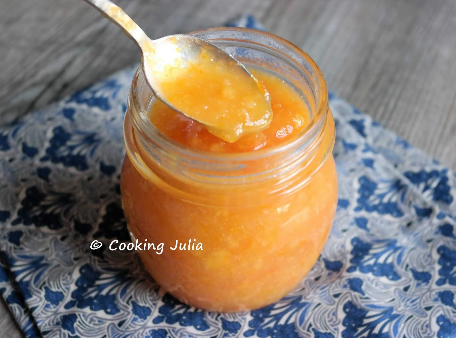 COOKING JULIA CONFITURE AUX QUATRE AGRUMES
