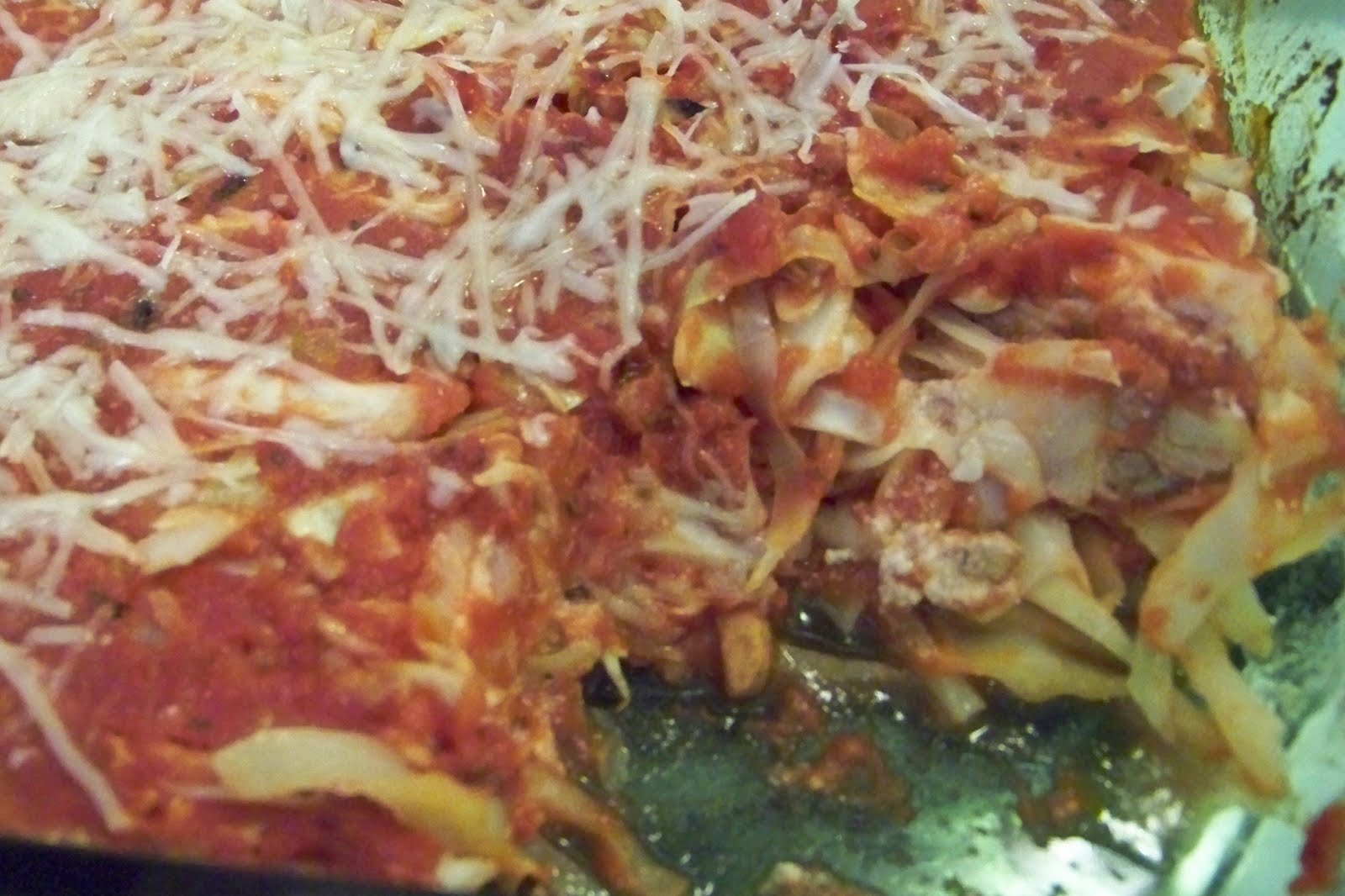 Salt and Pieper Low Carb Cabbage Lasagna