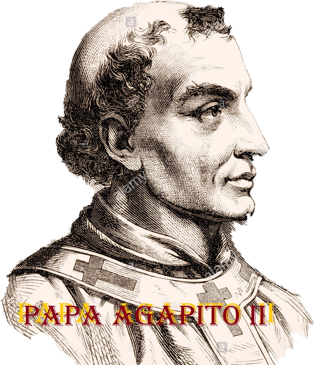 IMAGENES RELIGIOSAS 129. Agapito II (946955)