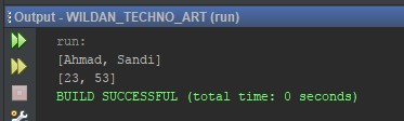 Mengahpus salah satu Data ArrayList Mengahpus salah satu Data ArrayList