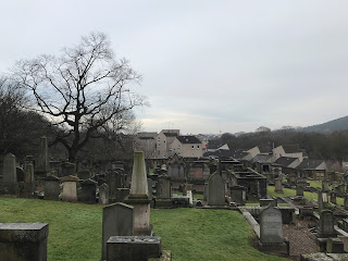 A view over New Calton Burial Ground by Kevin Nosferatu for the Skulferatu Project