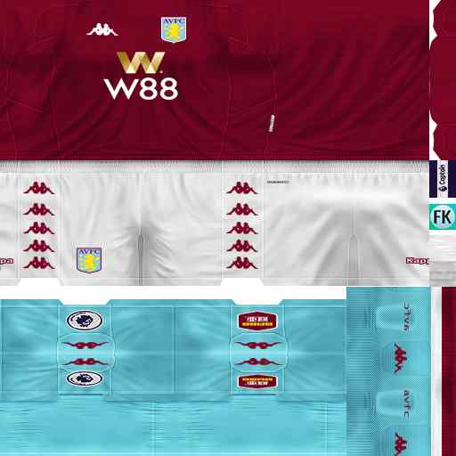 Ultigamerz Pes 6 Aston Villa 2019 20 Gdb Kits
