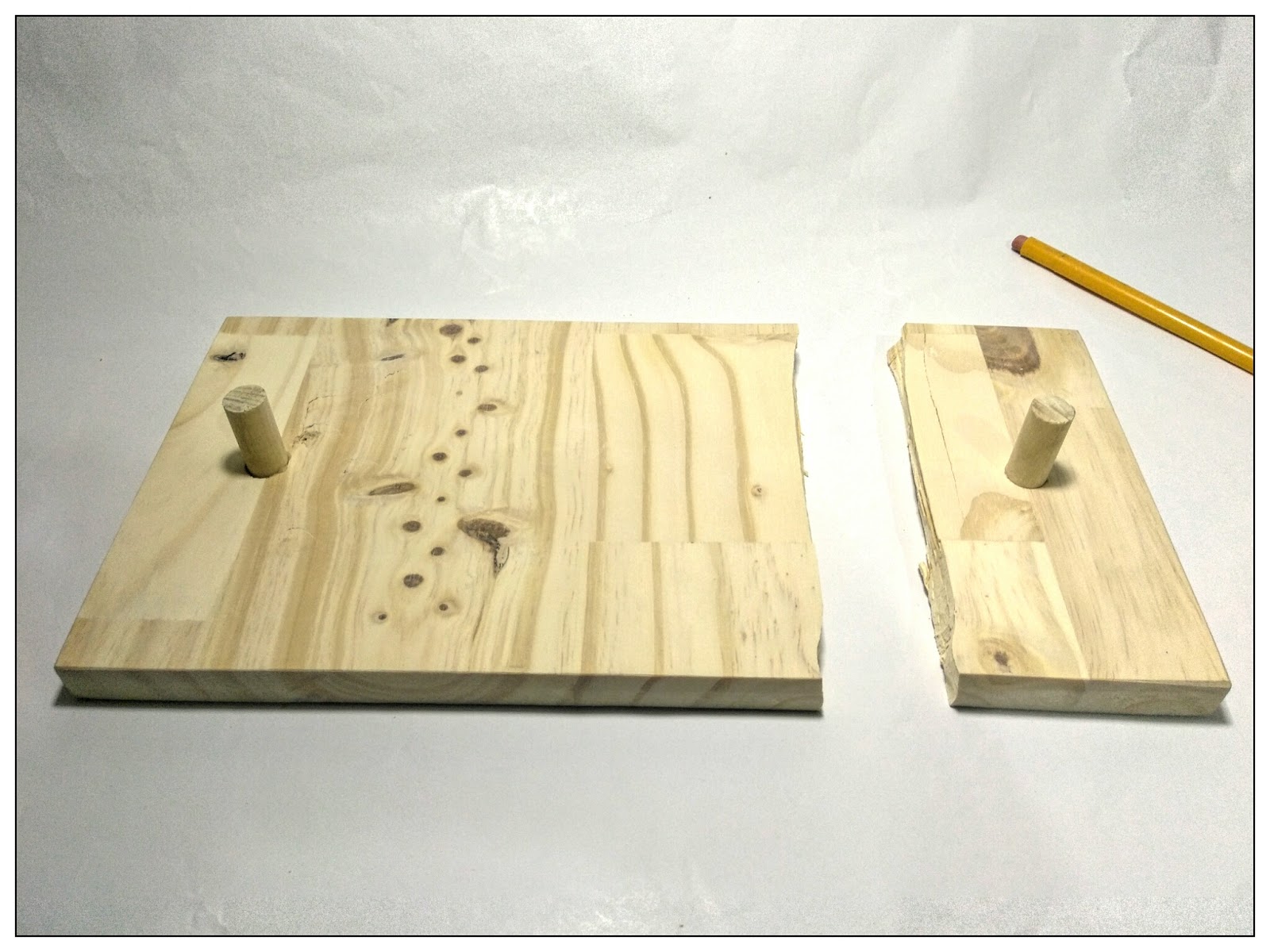 How to put a Wooden Peg in a Wooden Hole And how not to!