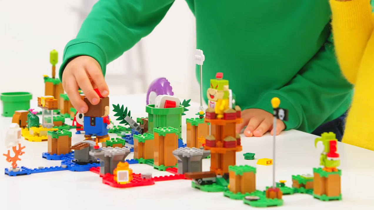 LEGOスーパーマリオ公式発表！ゲーム性高いインタラクティブセット
