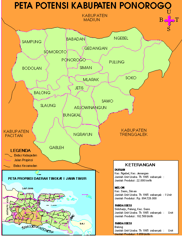 Reog Ponorogo: Sejarah Berdirinya Kabupaten Ponorogo dan Letak Geografisnya