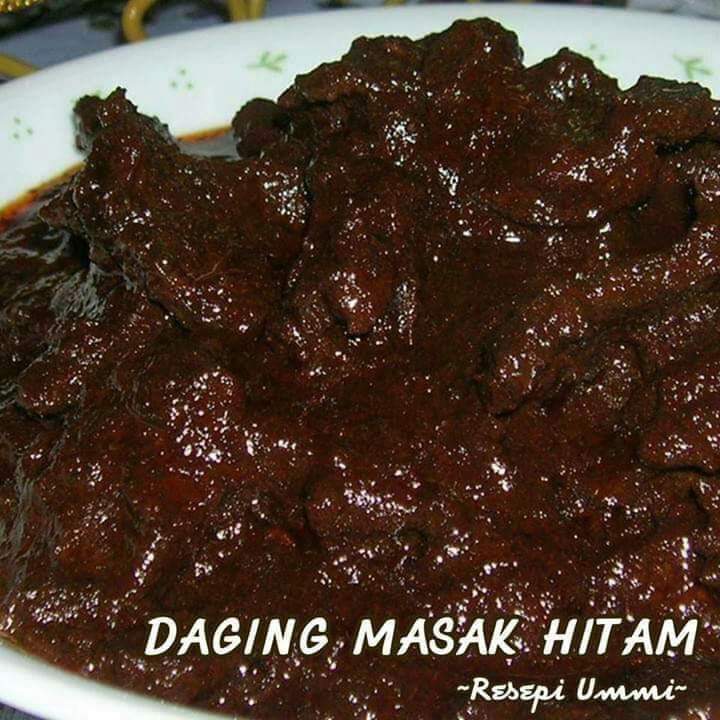 Masak resepi hitam daging Resepi Tiyula Masak resepi hitam daging Daging Masak
