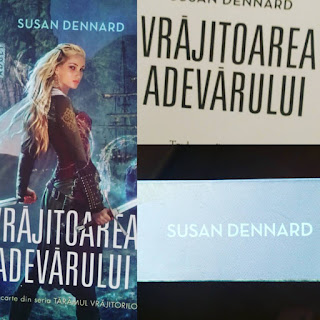 Currently Reading: Vrajitoarea Adevarului (Taramul Vrajitorilor #1) de Susan Dennard.