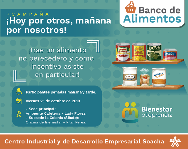 Centro Industrial y de Desarrollo Empresarial de Soacha Recuerda que