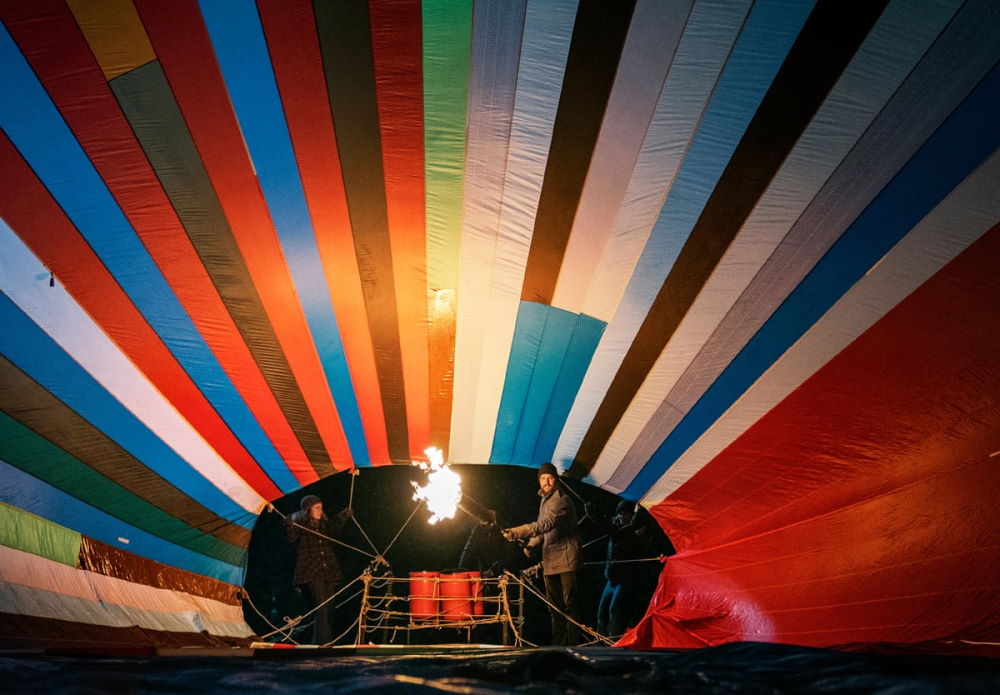 Peter Strelzyk and Günter Wetzel's balloon 