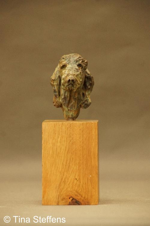 Ala D'Oro Bronze Sculptures from SteffensArt Bracco Italiano