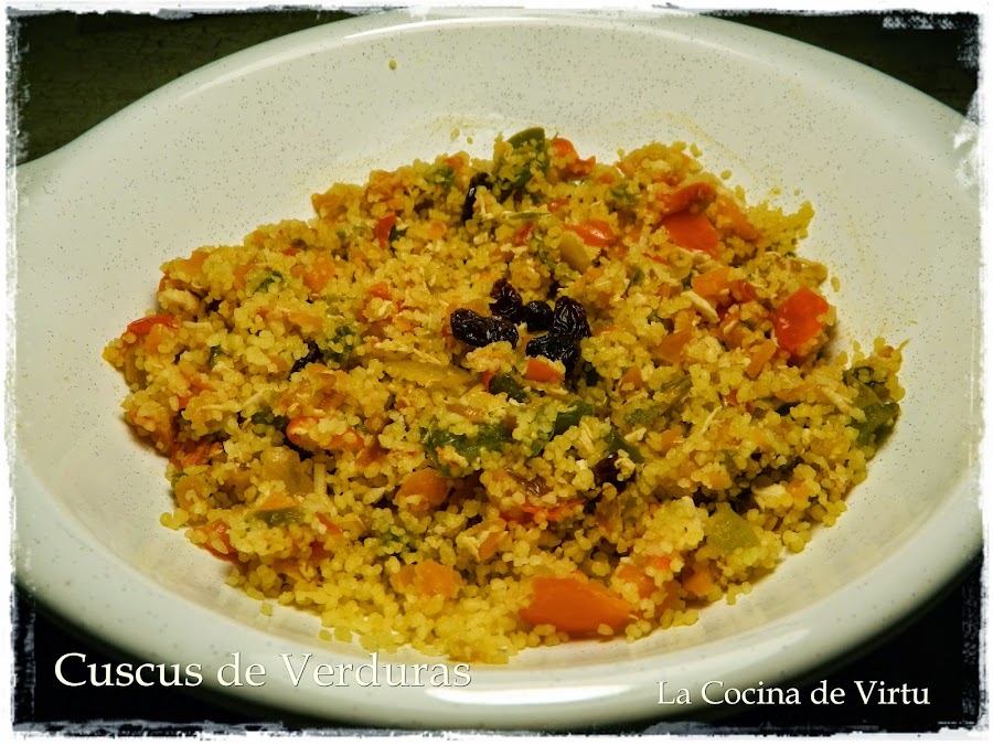 Cuscus de verduras al micro