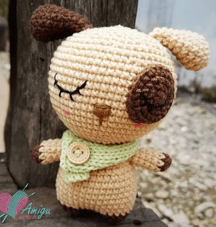 PATRON GRATIS PERRO AMIGURUMI 37542