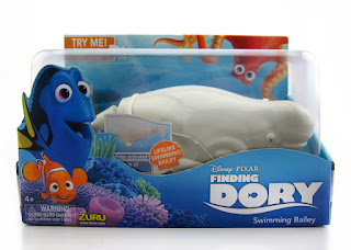 zuru finding dory robo fish swimming bailey toy 