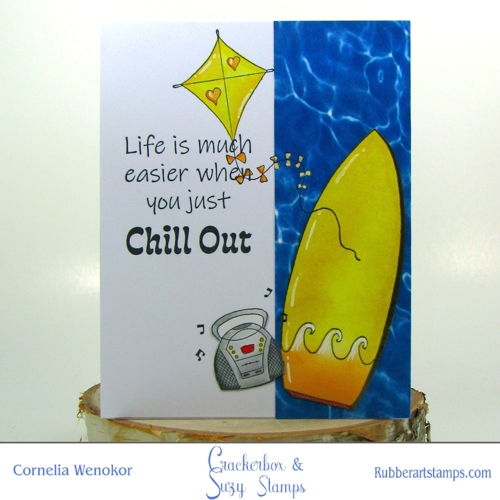 Chill Out ~ Crackerbox &amp; Suzy Stamps