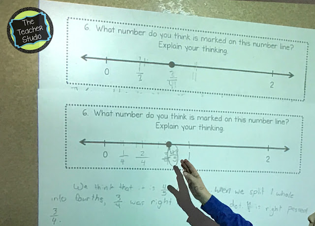 Learning how to navigate fractions can be tricky--and many students have only a basic understanding of how to place fractions on a number line. Check out this post for ideas on math reasoning, explaining thinking, and deep fraction understanding. Great fraction lesson!