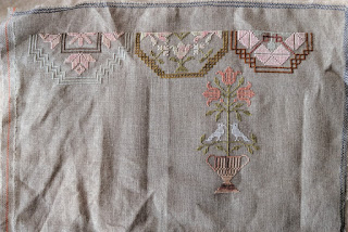 cross stitch - Kindness & Fortitude:  A Quaker Sampler from Modern Folk Embroidery by Lucy Brennan