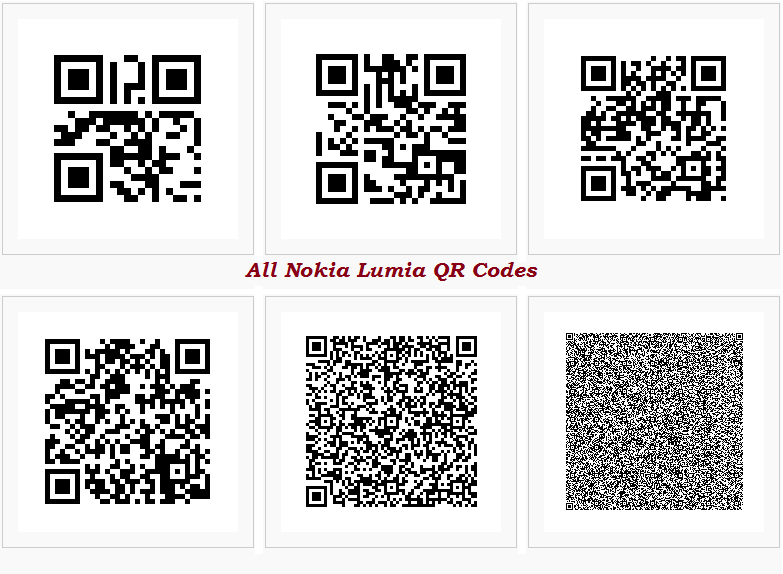 qr nokia lumia codes code update phone windows mobile