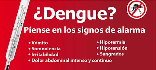 señales de alarma dengue
