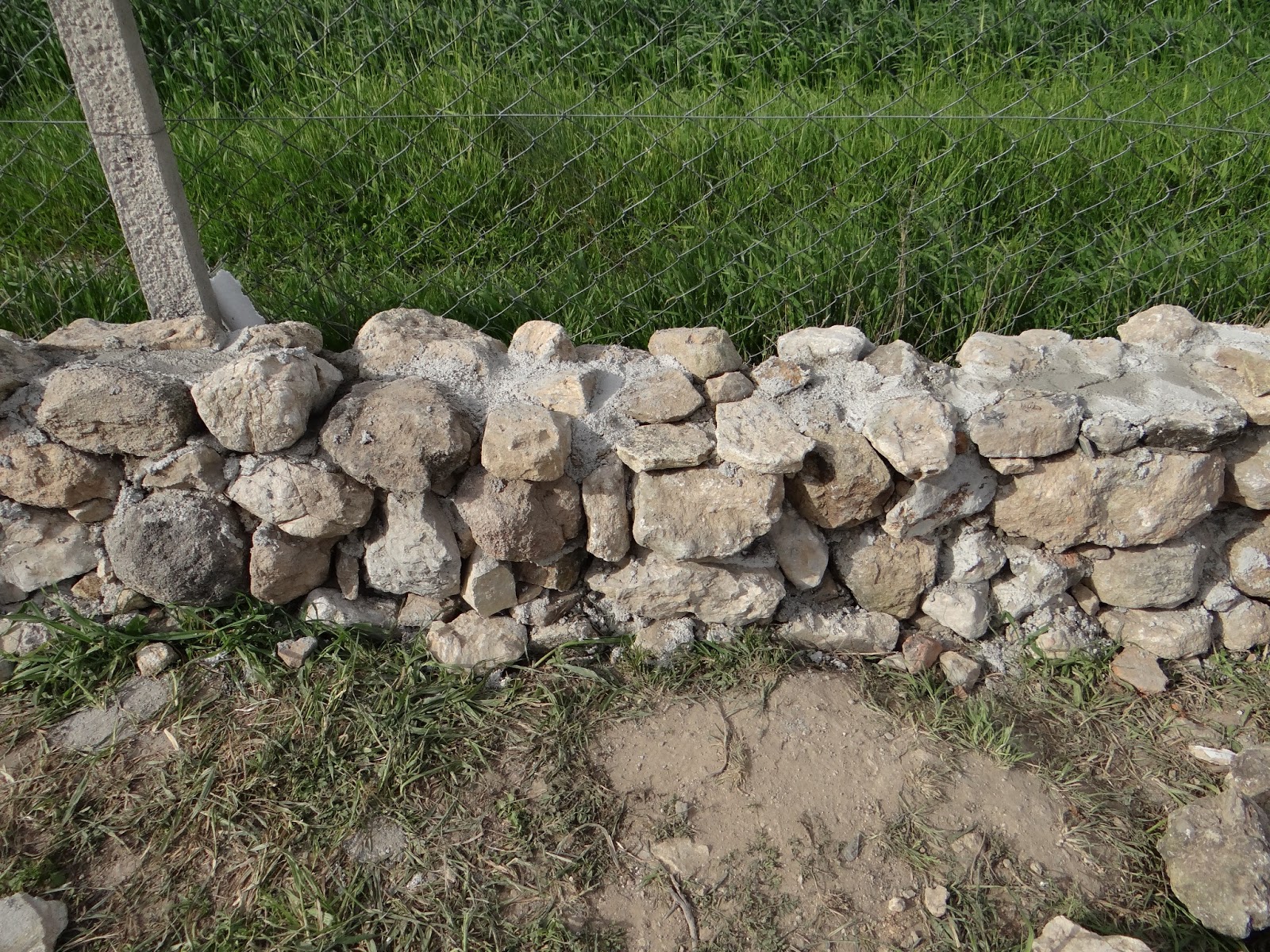 Dİ Bahçesi Duvar Tapımı Aşama 3