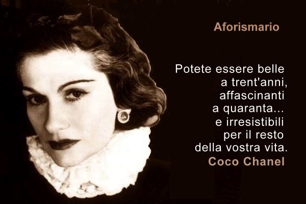 Aforismario Le Piu Belle Frasi Di Coco Chanel