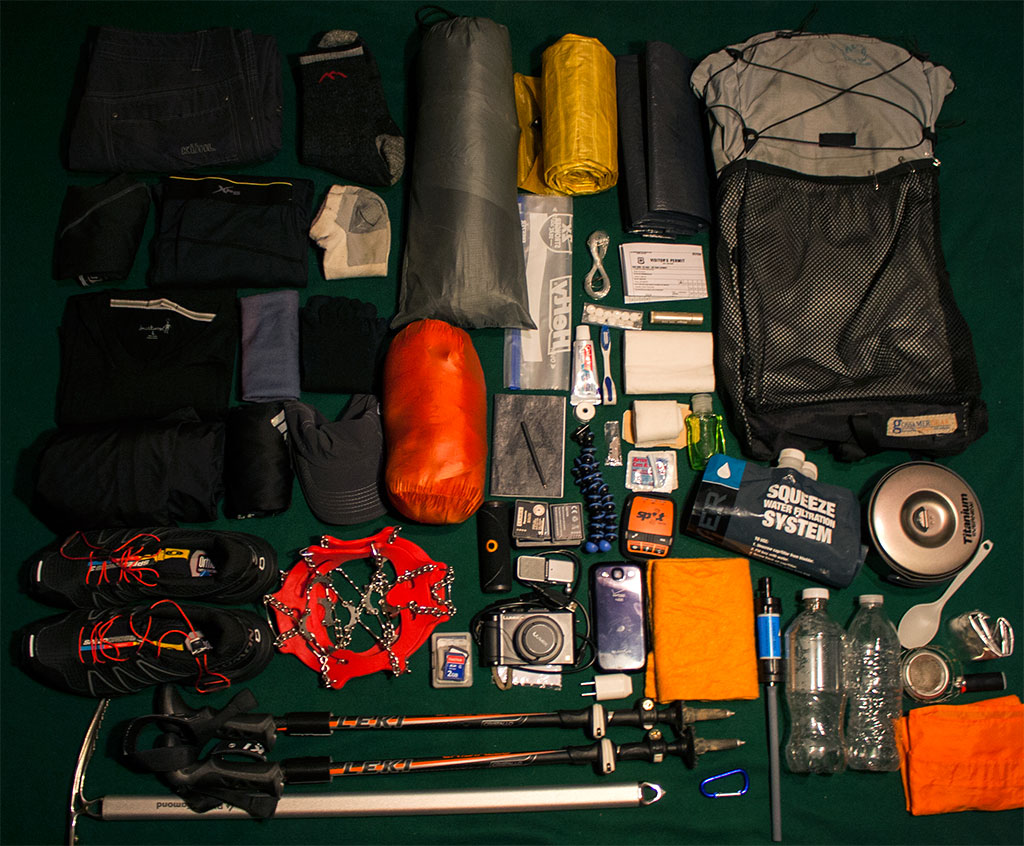 A Backpacker's Life My Current Gearlist for Southbound PCT Thruhike