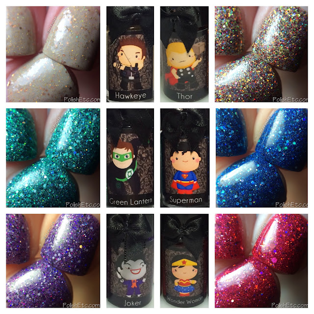 Esmaltes da Kelly - Marvel & DC Comics - Color4Nails - McPolish