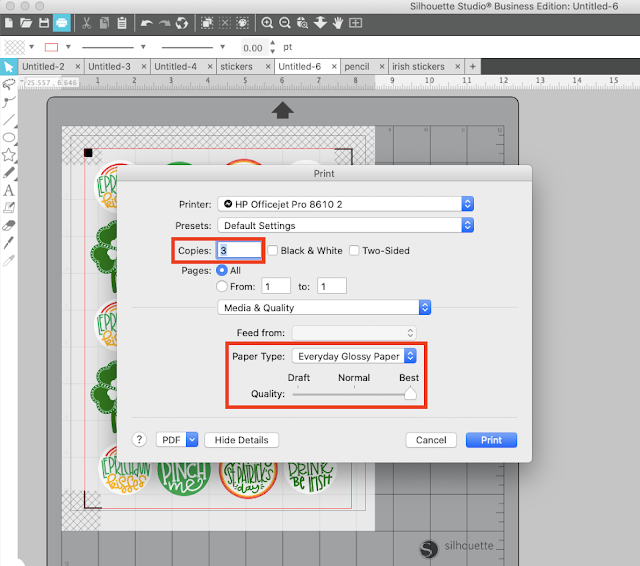 Silhouette Studio Slow to Print 3 Ways for Faster Printing