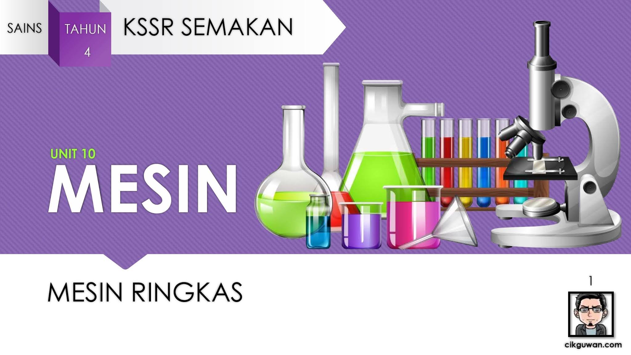 [Nota Sains] Mesin Ringkas (KSSR Semakan) Tahun 4