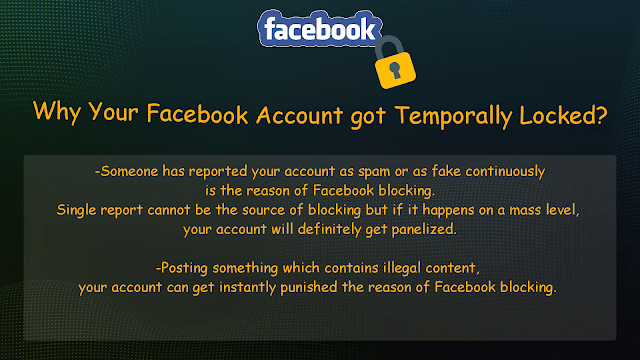 Facebook Temporarily Locked Solution 100% - Why Facebook got Temporarily Locked?