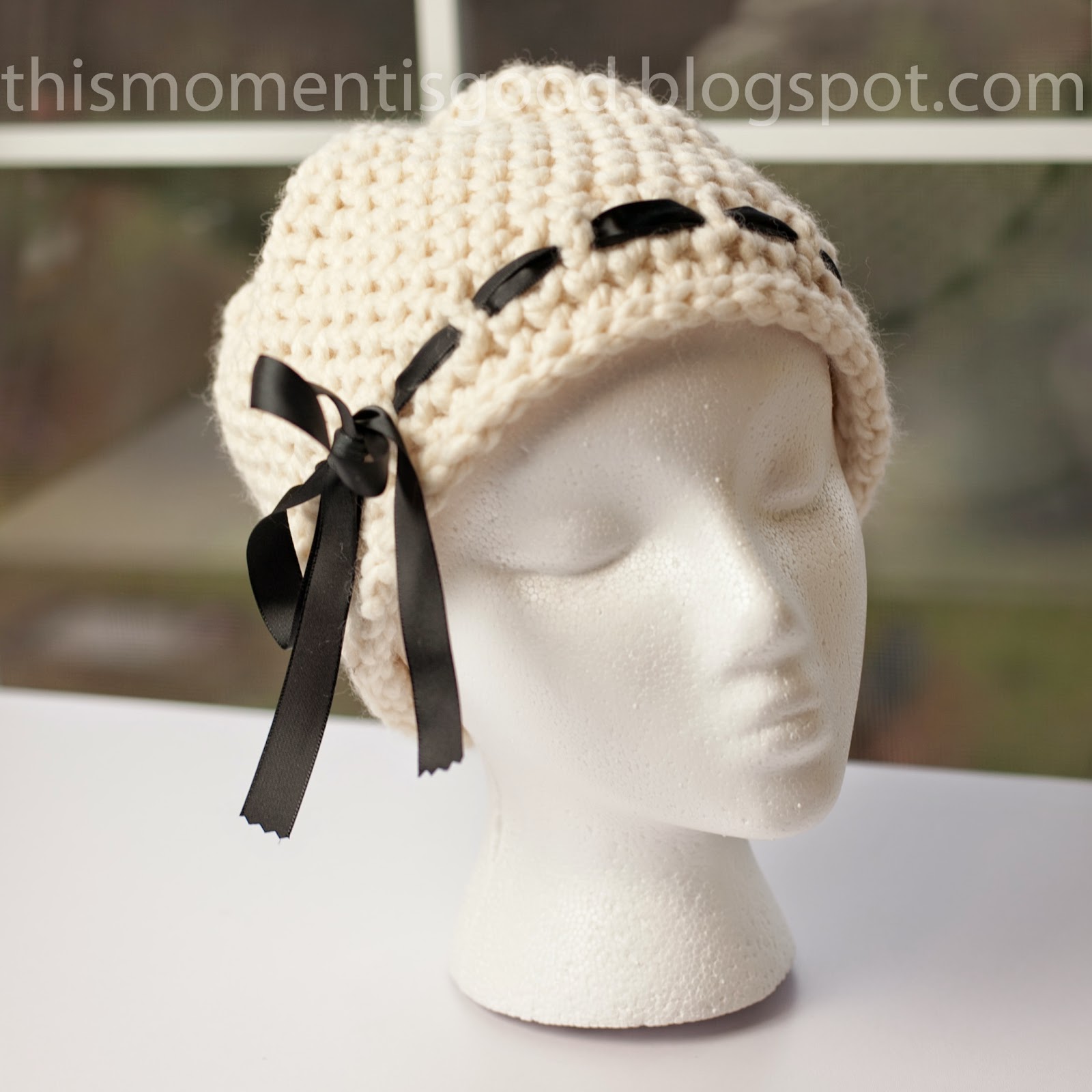 LOOM KNIT ELEGANT LADIES HAT PATTERN! | Loom Knitting by This Moment is ...