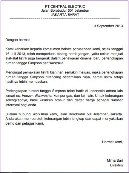 Surat Promosi Penjualan Pengertian Promosi Penjualan