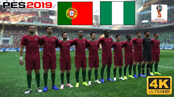 PES 2019 | Portugal vs Nigeria | FiFa World Cup | PC GamePlaySSS