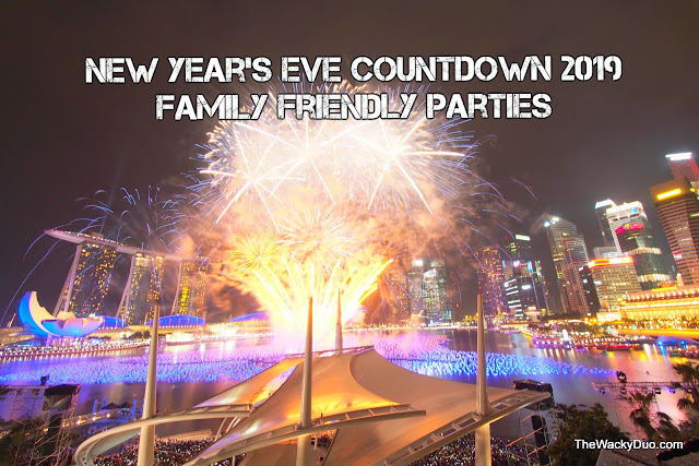 New Year Eve Countdown parties 2019 - Family Friendly countdown parties in Singapore