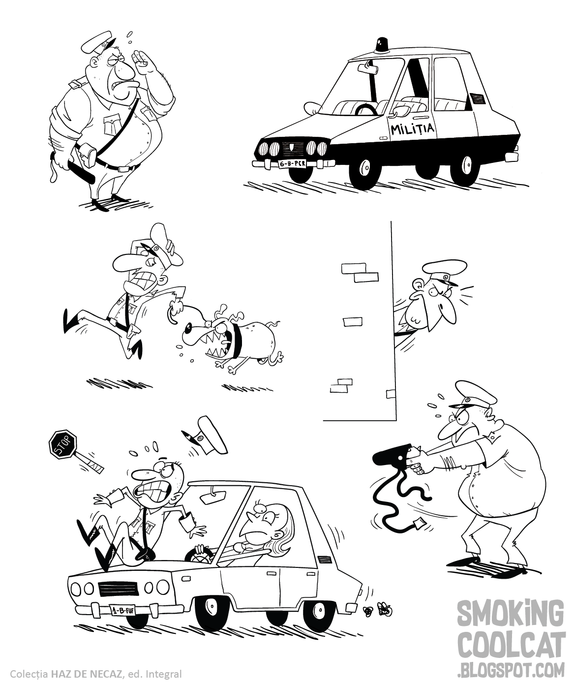 Smoking Cool Cat Militieni