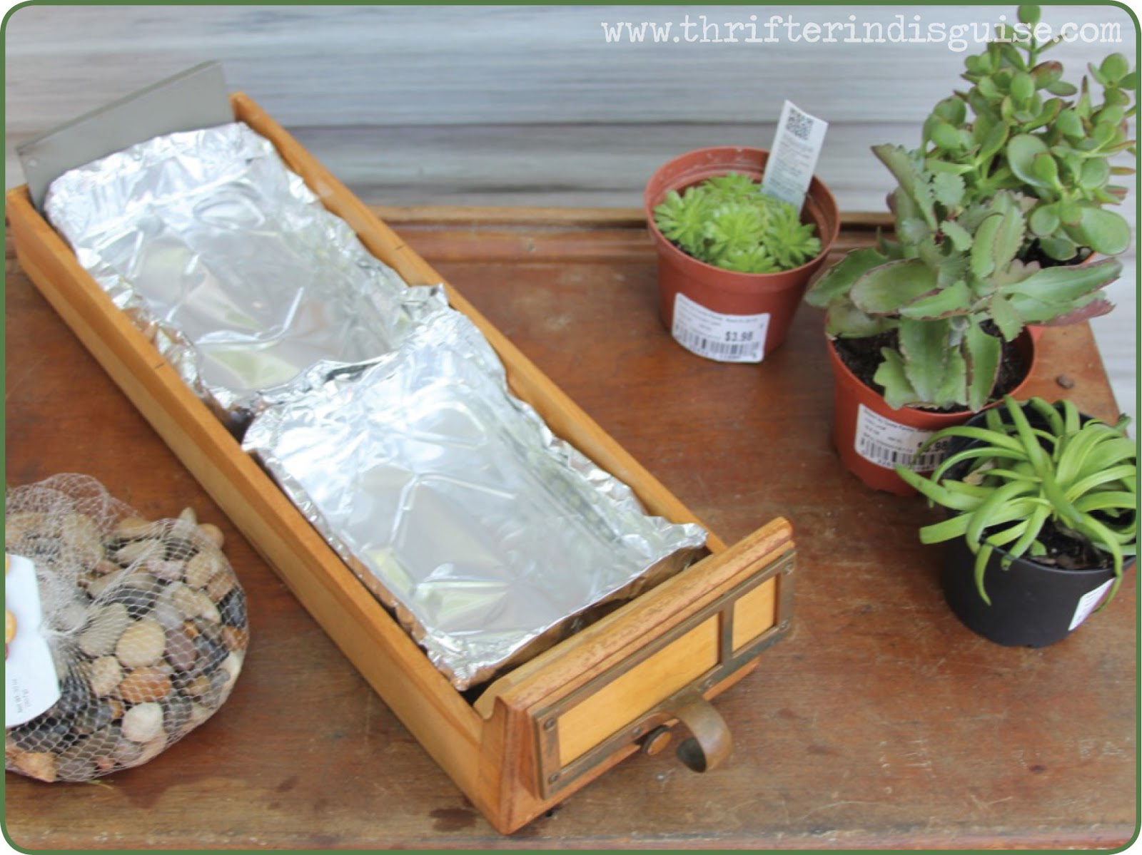 A Thrifter in Disguise Fab Ideas for Antique Card Catalog Drawers