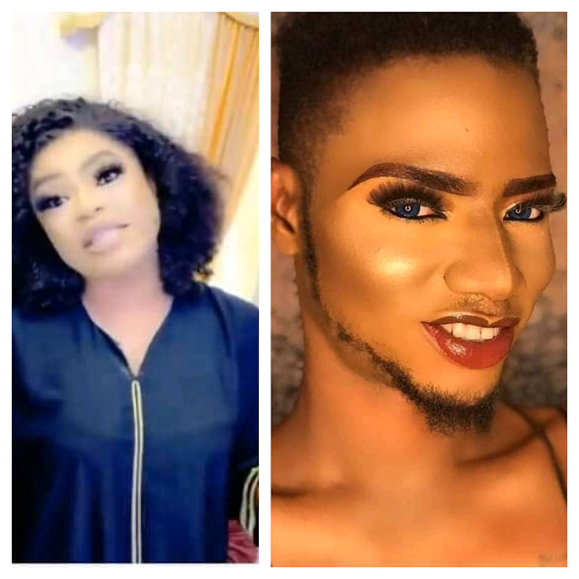 "I am ready to follow bobrisky steps"- Boy who tattooed bobrisky on him arm vows to bring James Brown down