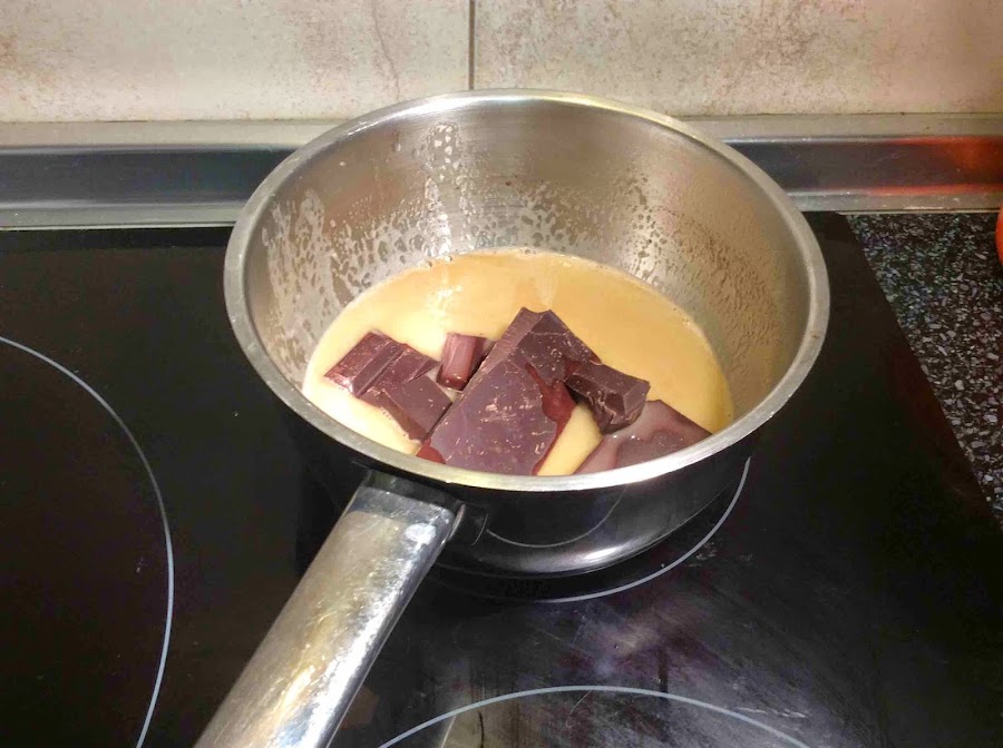 Preparación del chocolate especiado
