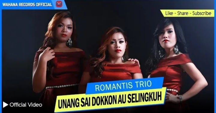 Lirik Lagu Unang Sai Dokkon Au Selingkuh Romantis Trio Tapanuli Kita
