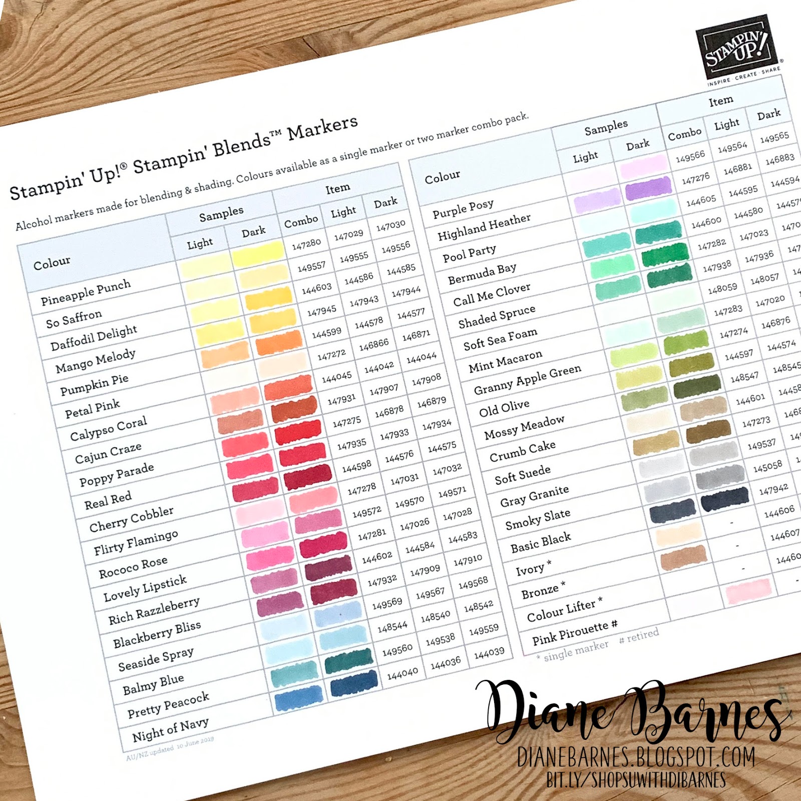 Color Chart Download