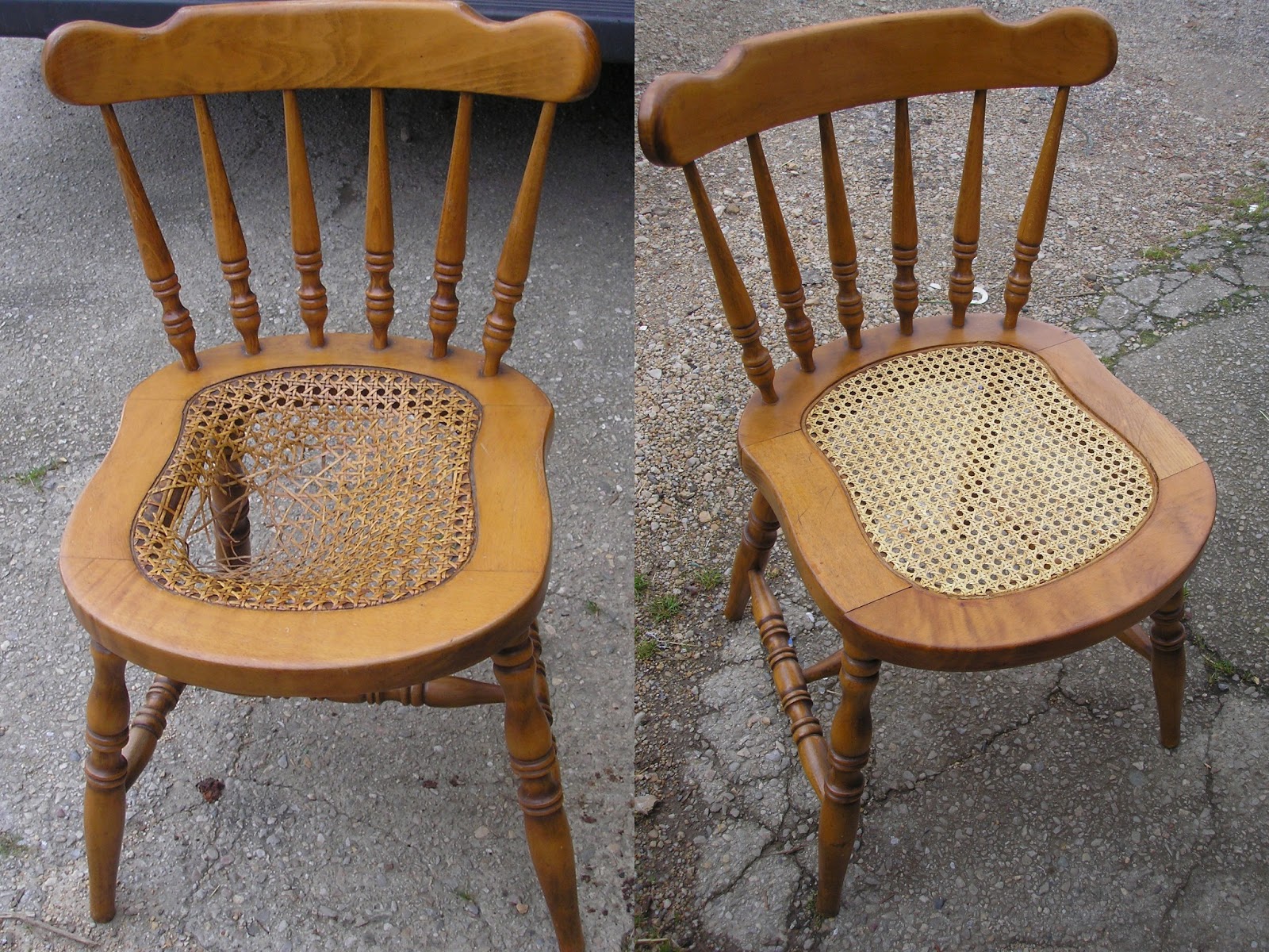 Restauración y Rejilla: Sillas de rejilla