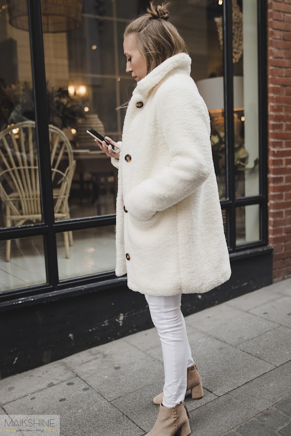 Pretty pastels winter outfit