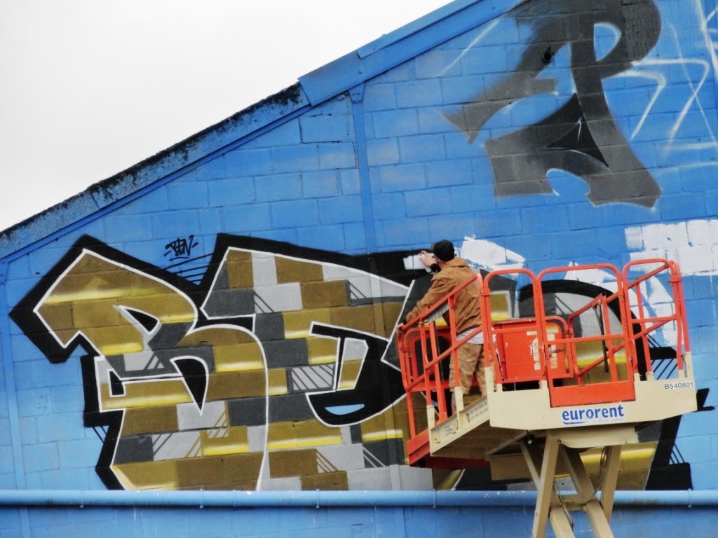 JNC GRAFFITI CREW 1/3 X JNCKINGZ 25TH ANNIVERSARY Art on Train