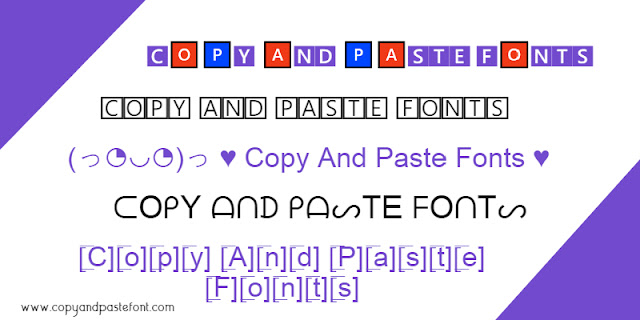 ᐈ Copy And Paste Fonts 𝟙𝟘𝟠 𝔹𝕚𝕠 𝕊𝕥𝕪𝕝𝕖𝕤