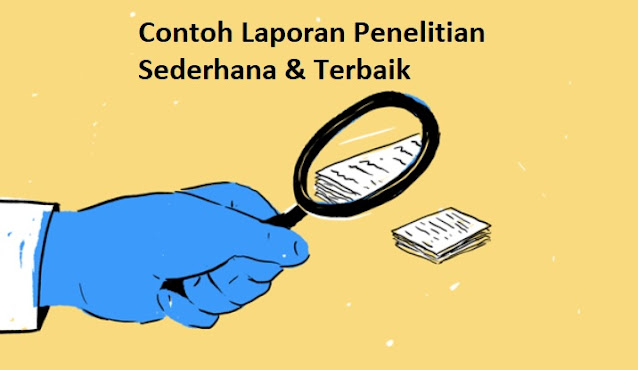 Contoh Laporan Penelitian