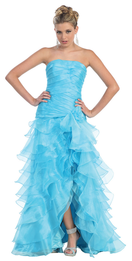 Robe Bustier Longue Bleu Turquoise Robes Cheres 2018