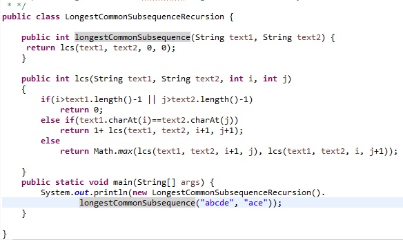 Scrutiny LeetCode Longest Common Subsequence