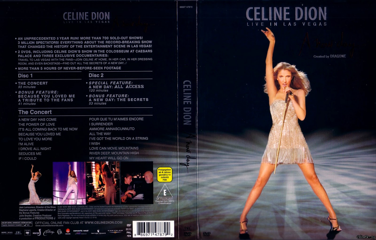Amazoncom: Celine Dion: A New Day - Live in Las Vegas