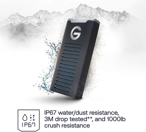 Review G-Technology 1TB G-DRIVE Portable External SSD