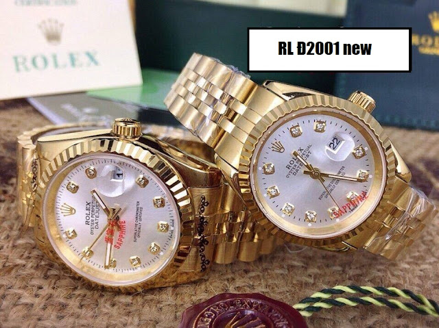 Đồng hồ cặp đôi Rolex Đ2001new