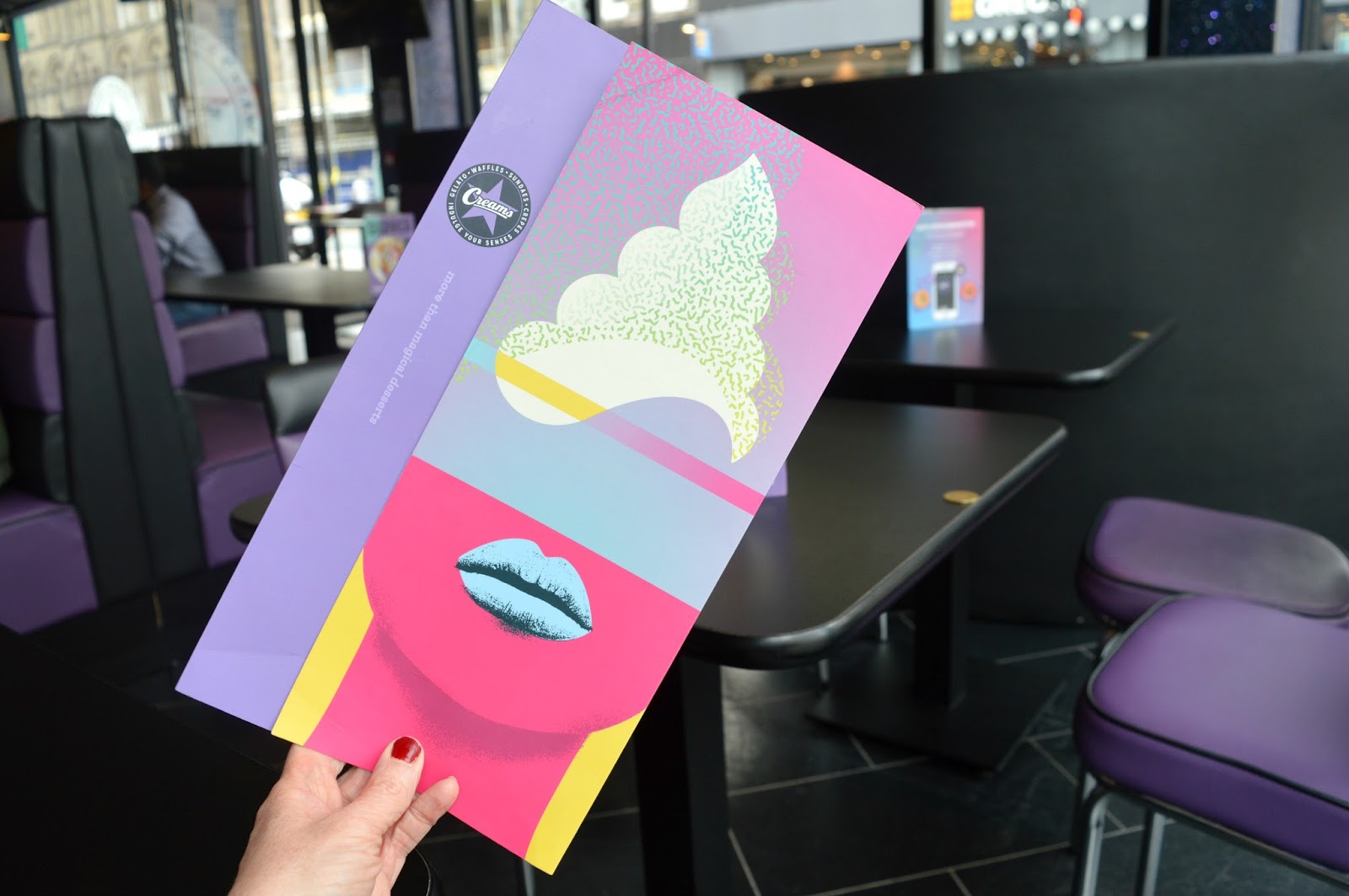 Creams Cafe Newcastle The Night of the Bubble Pop Waffle New Girl